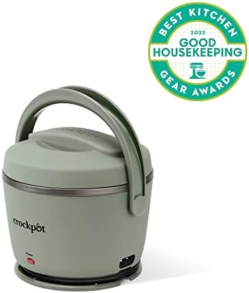 Crock-Pot Portable Electric Lunch Box Food Warmer – Green v5
