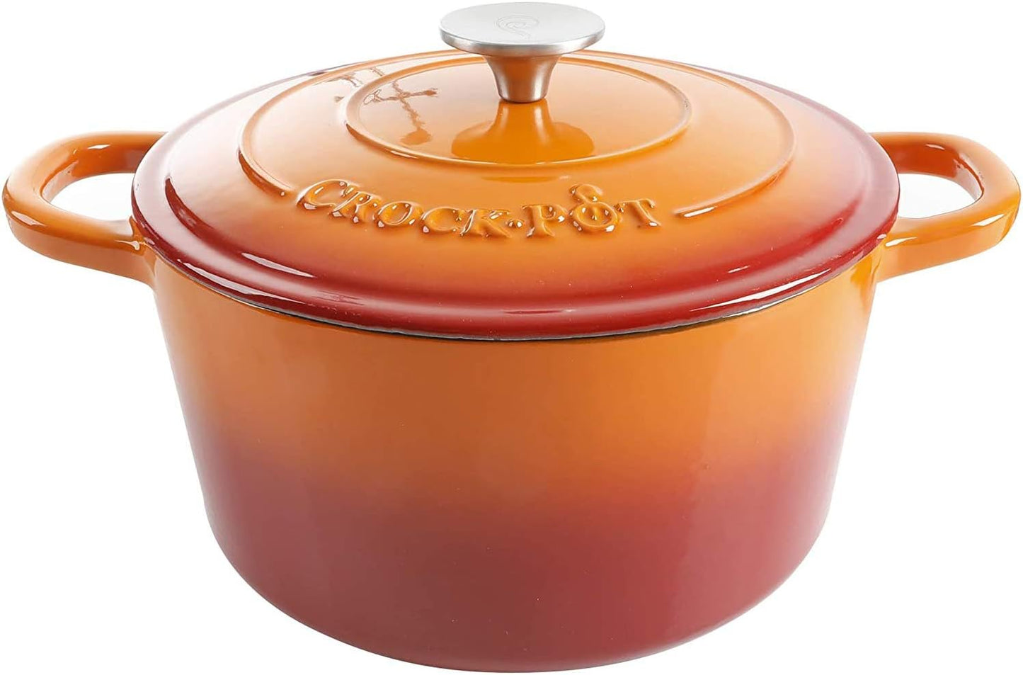 Crock-Pot 3 Quart Enameled Cast Iron Dutch Oven – Aqua t1