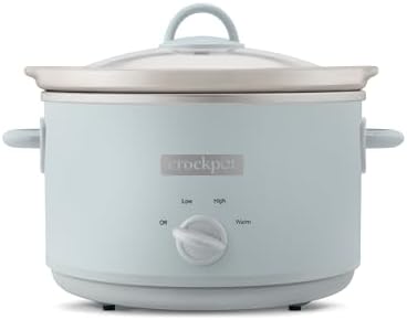 Crock-Pot 4.5 Quart Manual Slow Cooker – Macaroon Blue du