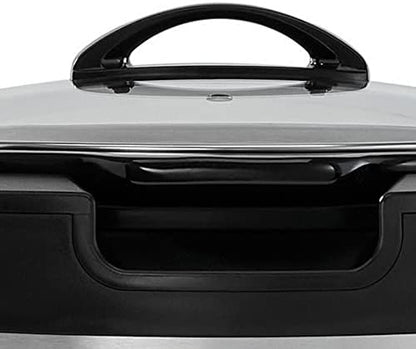 Crock-Pot Thermoshield 6 Quart Slow Cooker with Carry Handles fm
