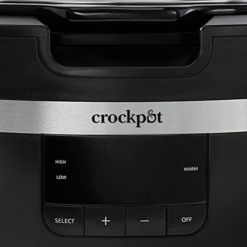 Crock-Pot Thermoshield 6 Quart Slow Cooker with Carry Handles fm