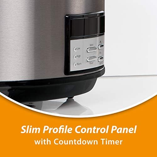 Crock-Pot 8 Quart Programmable Slow Cooker with Auto Warm 0g