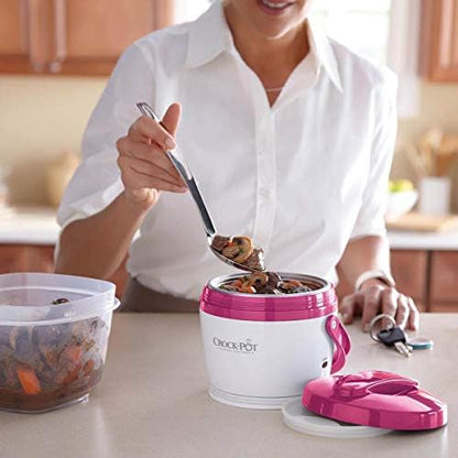 Crock-Pot Lunch Crock Portable Food Warmer 20oz – Pink 79