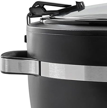Crock-Pot Thermoshield 6 Quart Slow Cooker with Carry Handles fm