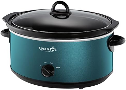 Crock-Pot 7 Quart Manual Slow Cooker – Turquoise ma