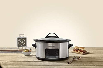 Crock-Pot MyTime 6 Quart Programmable Slow Cooker ri