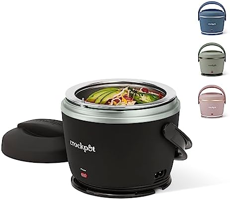 Crock-Pot Electric Lunch Box Food Warmer 20oz – Black aw