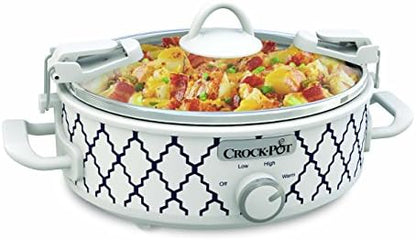 Crock-Pot 2.5 Quart Compact Casserole Slow Cooker rb