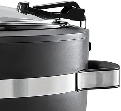 Crock-Pot Thermoshield 6 Quart Slow Cooker with Carry Handles fm