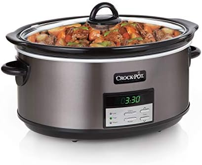 Crock-Pot 8 Quart Programmable Slow Cooker with Auto Warm 0g