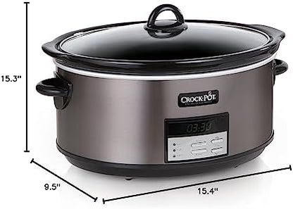 Crock-Pot 8 Quart Programmable Slow Cooker with Auto Warm 0g
