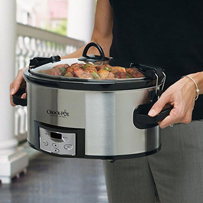 Crock-Pot Cook & Carry 6 Quart Programmable Slow Cooker so