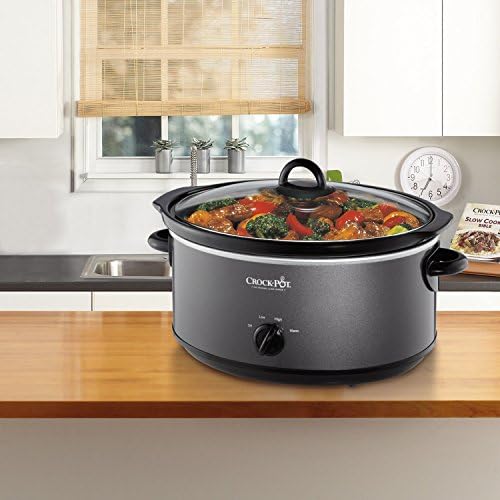 Crock-Pot 7 Quart Slow Cooker – Charcoal yo