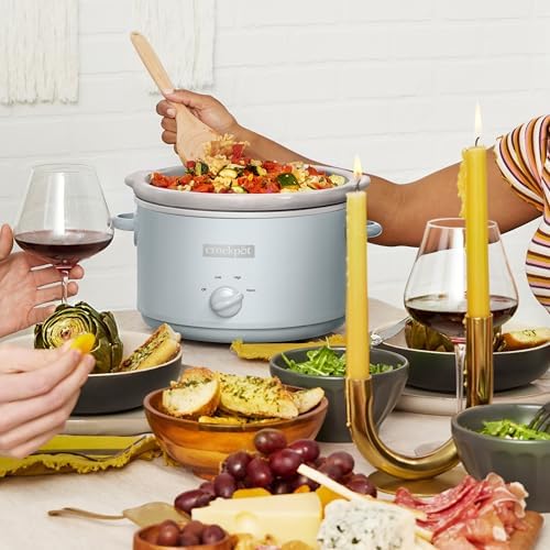 Crock-Pot 4.5 Quart Manual Slow Cooker – Macaroon Blue du