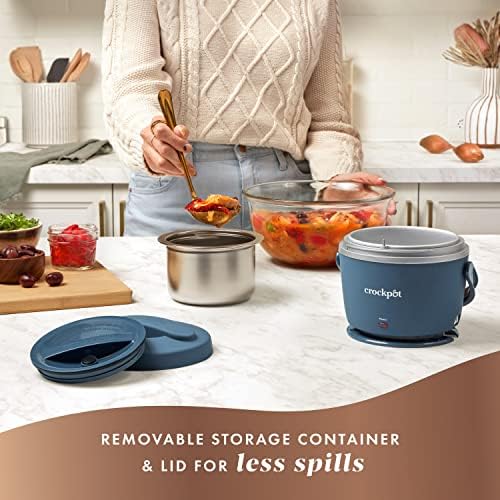 Crock-Pot Electric Lunch Box Food Warmer 20oz – Faded Blue 8y