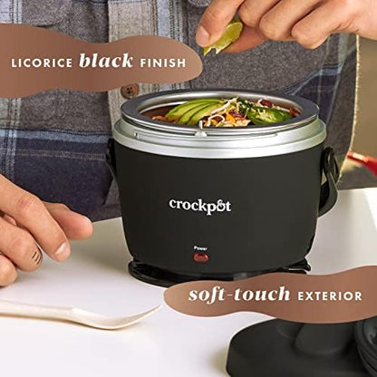 Crock-Pot Electric Lunch Box Food Warmer 20oz – Black aw