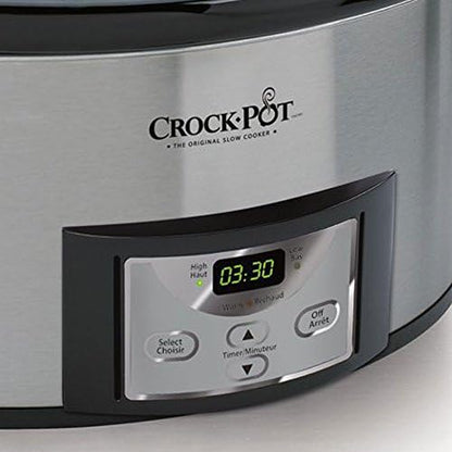 Crock-Pot Cook & Carry 6 Quart Programmable Slow Cooker so