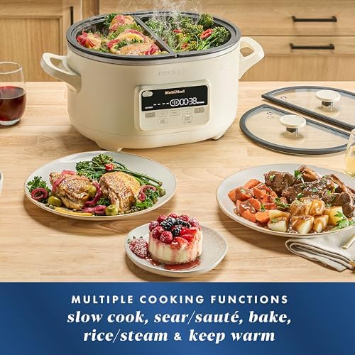 Crock-Pot MultiMeal Multicooker with Programmable Slow Cooker 4a