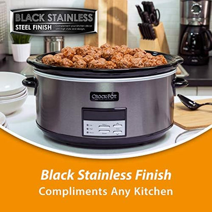 Crock-Pot 8 Quart Programmable Slow Cooker with Auto Warm 0g