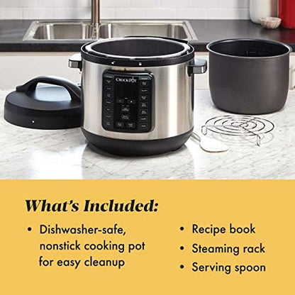 Crock-Pot 8 Quart Express Crock Multi-Use Pressure Cooker 8c