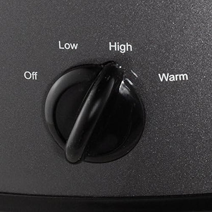 Crock-Pot 7 Quart Slow Cooker – Charcoal yo