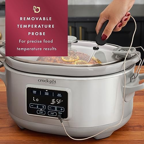 Crock-Pot 7 Quart Programmable Cook & Carry Slow Cooker lw