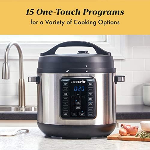 Crock-Pot 8 Quart Express Crock Multi-Use Pressure Cooker 8c