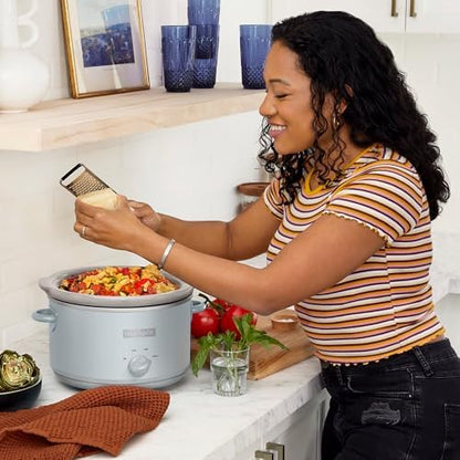 Crock-Pot 4.5 Quart Manual Slow Cooker – Macaroon Blue du
