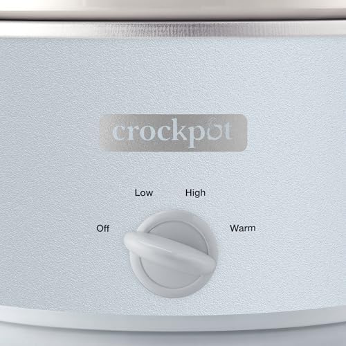 Crock-Pot 4.5 Quart Manual Slow Cooker – Macaroon Blue du