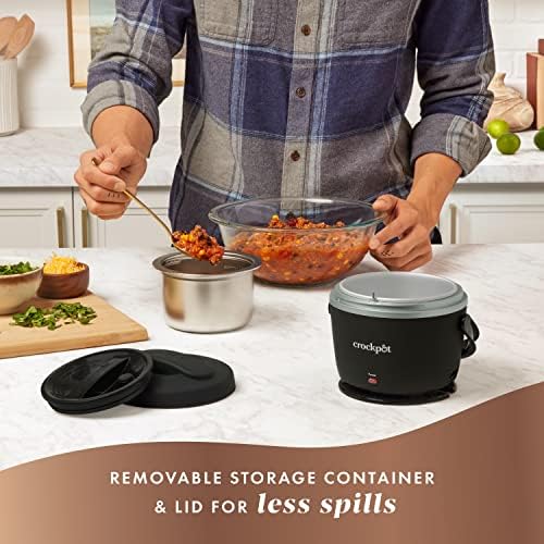 Crock-Pot Electric Lunch Box Food Warmer 20oz – Black aw