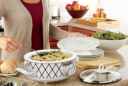 Crock-Pot 2.5 Quart Compact Casserole Slow Cooker rb