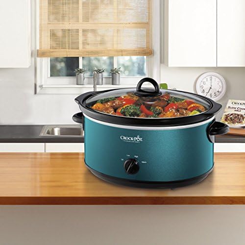 Crock-Pot 7 Quart Manual Slow Cooker – Turquoise ma