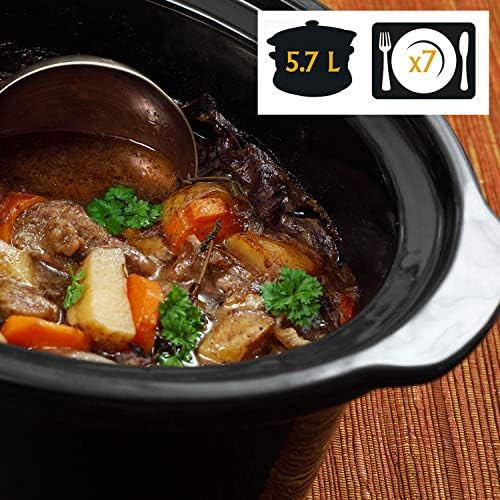 Crock-Pot Cook & Carry 6 Quart Portable Slow Cooker ci