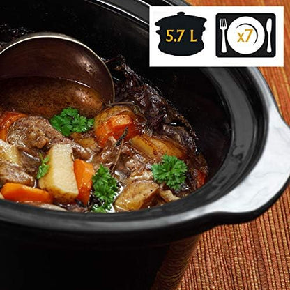 Crock-Pot Cook & Carry 6 Quart Portable Slow Cooker ci