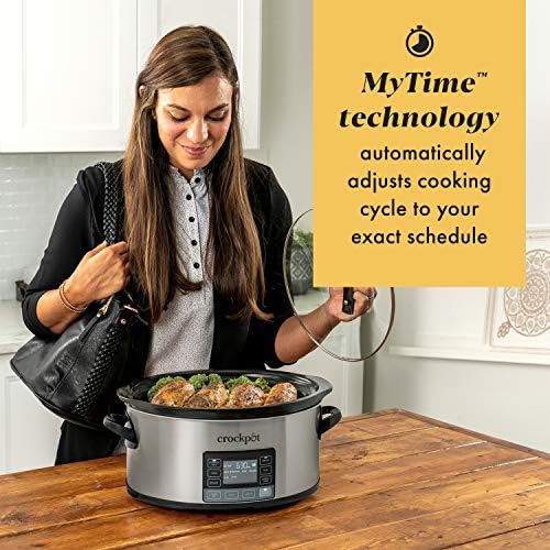Crock-Pot MyTime 6 Quart Programmable Slow Cooker ri