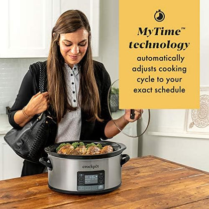 Crock-Pot MyTime 6 Quart Programmable Slow Cooker ri
