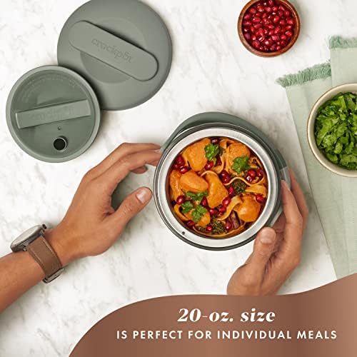Crock-Pot Portable Electric Lunch Box Food Warmer – Green v5