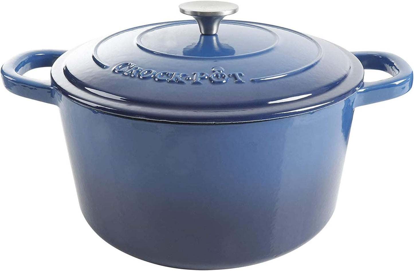 Crock-Pot 3 Quart Enameled Cast Iron Dutch Oven – Aqua t1