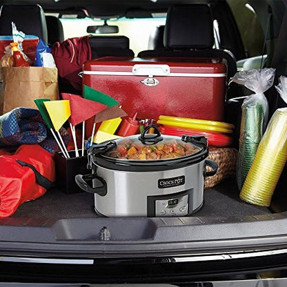 Crock-Pot Cook & Carry 6 Quart Programmable Slow Cooker so
