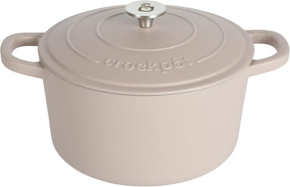 Crock-Pot 3 Quart Enameled Cast Iron Dutch Oven – Aqua t1