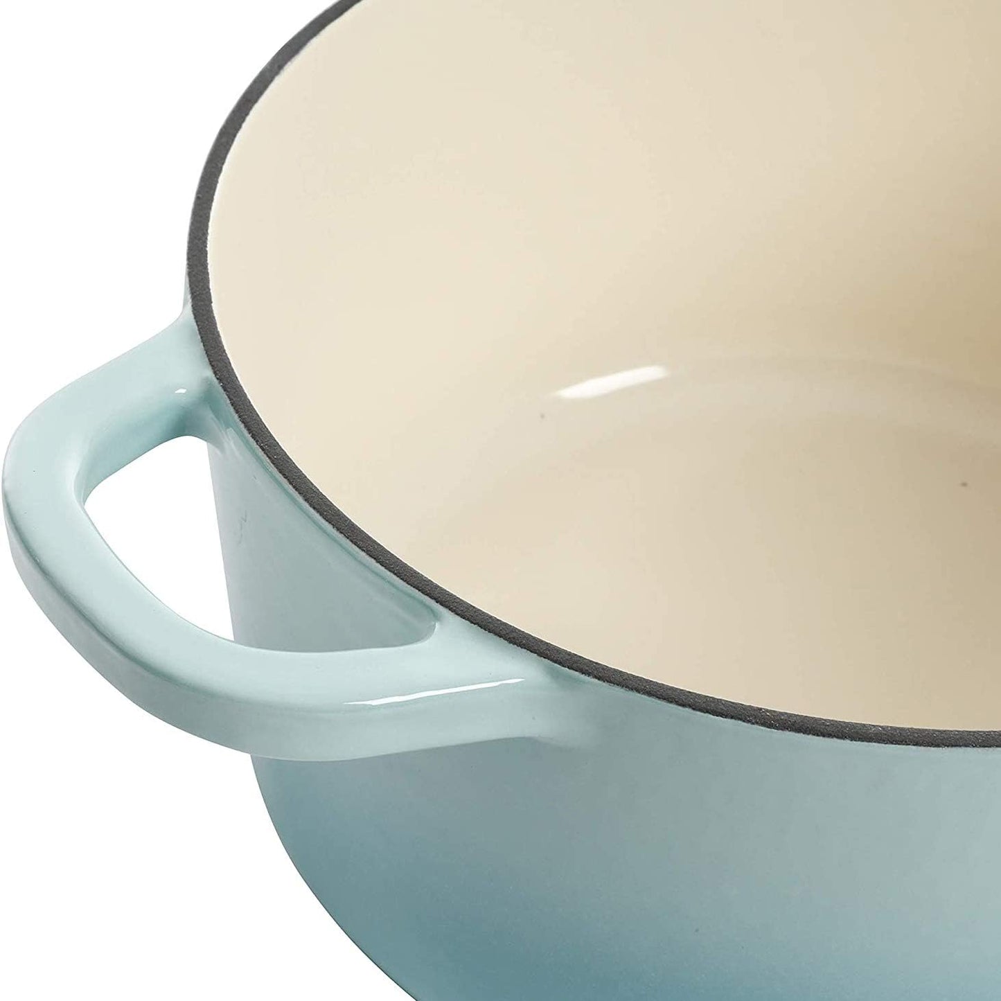 Crock-Pot 3 Quart Enameled Cast Iron Dutch Oven – Aqua t1