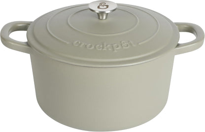 Crock-Pot 3 Quart Enameled Cast Iron Dutch Oven – Aqua t1