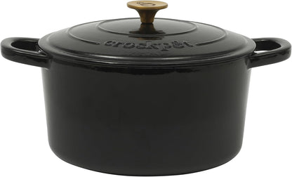Crock-Pot 3 Quart Enameled Cast Iron Dutch Oven – Aqua t1