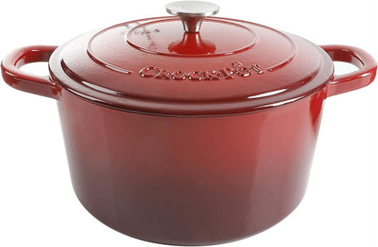 Crock-Pot 3 Quart Enameled Cast Iron Dutch Oven – Aqua t1