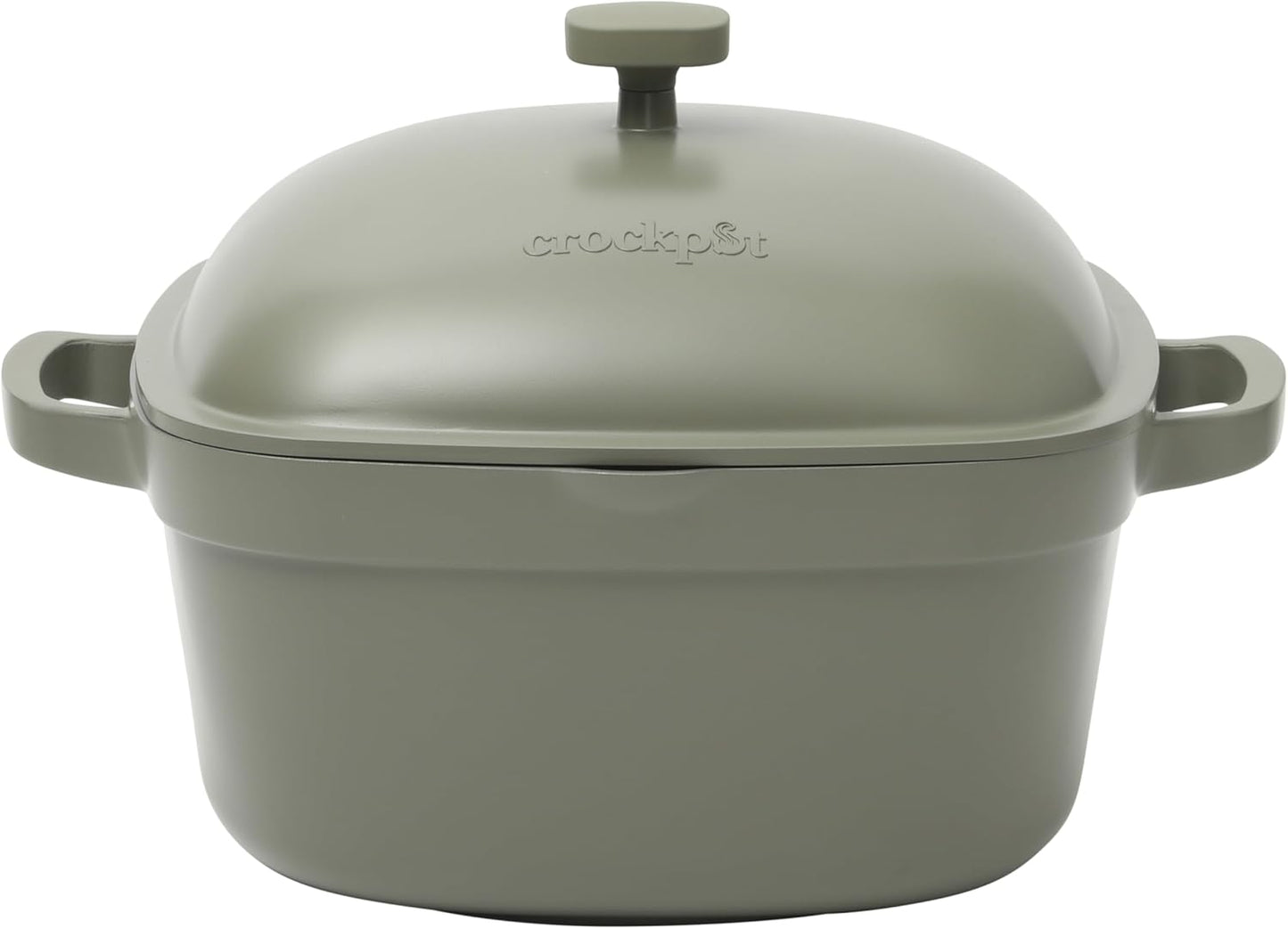 Crock-Pot 3 Quart Enameled Cast Iron Dutch Oven – Aqua t1