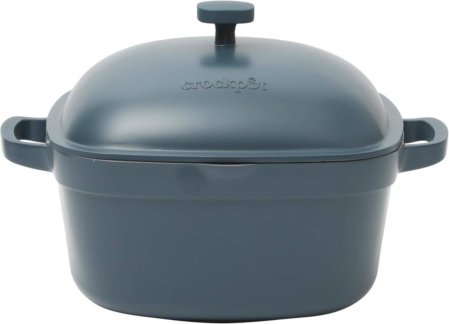 Crock-Pot 3 Quart Enameled Cast Iron Dutch Oven – Aqua t1